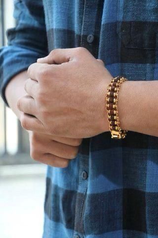 Paanch Mukhi Rudraksha Gold Bracelet